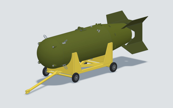 3D design Nuke - Tinkercad
