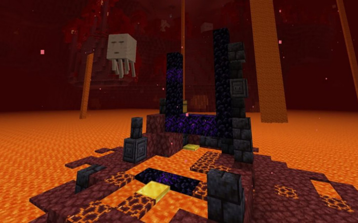 Nether Simple Graphics 3D design Minecraft Nether - Tinkercad