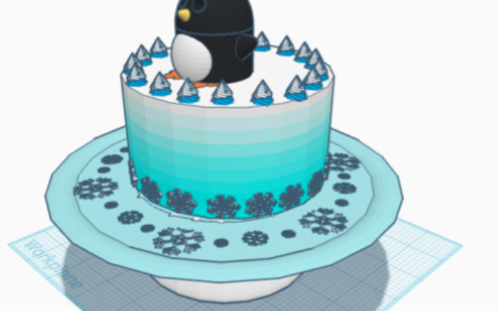 3D design Cakes Collection - Tinkercad