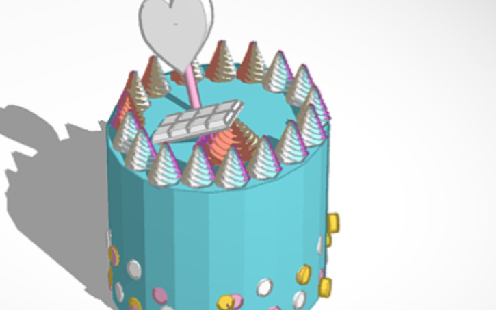 3D design Cakes Collection - Tinkercad