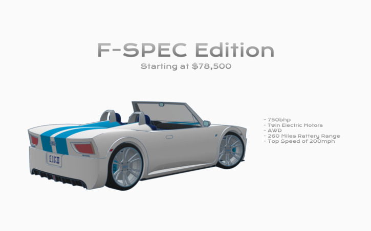 2025 Eiko Tonen spyder - Tinkercad