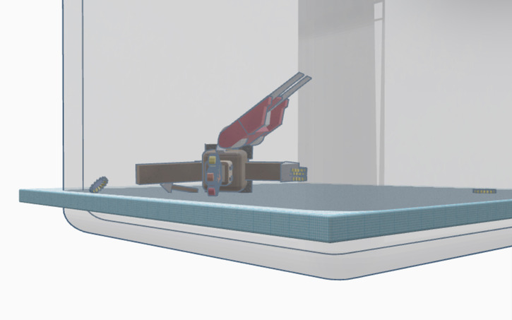 3D design To Code red - Tinkercad