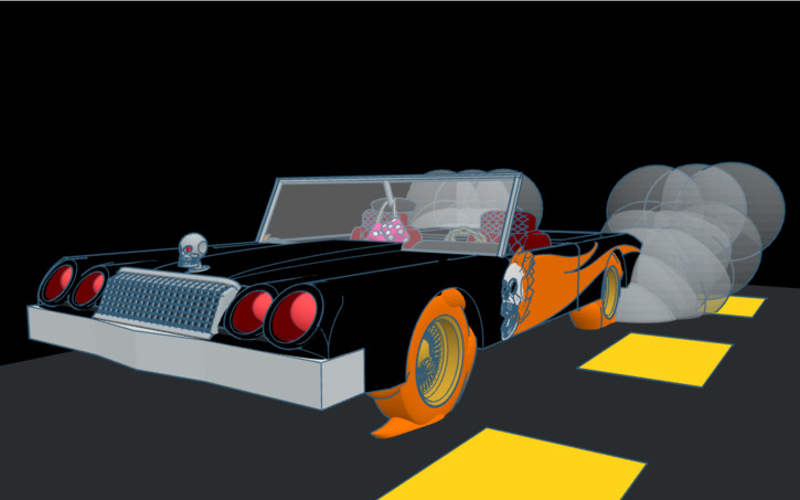 3D design DeathMobile (For a contest) - Tinkercad