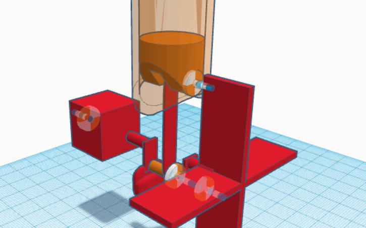 3D design Piston Engine (working) - Tinkercad