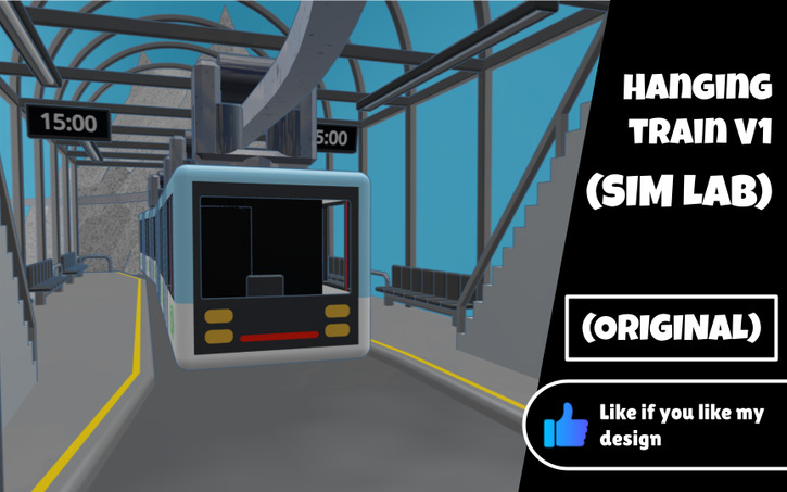 3D design Hanging train V1 (SIMLAB) - Tinkercad