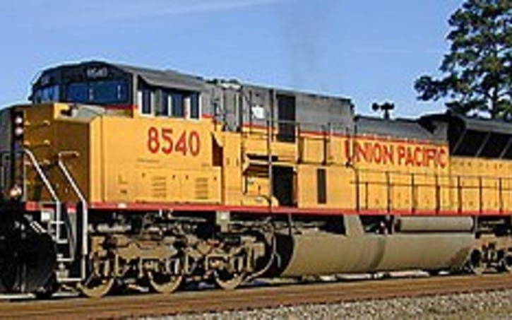 3D design Union Pacific EMD SD90MAC-H 8540 - Tinkercad