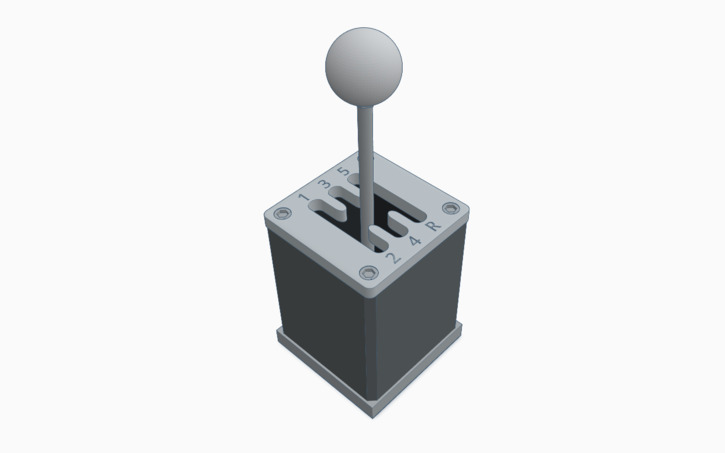 3D design Gated Shifter - Tinkercad