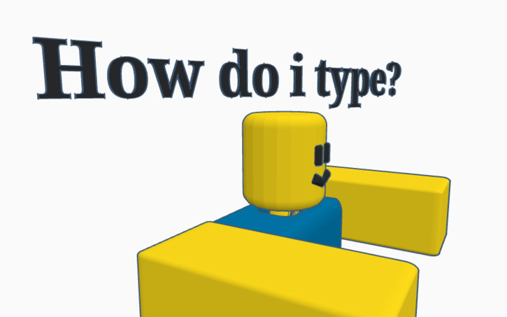 3D design Classic Roblox Character R6 -NOOB- - Tinkercad