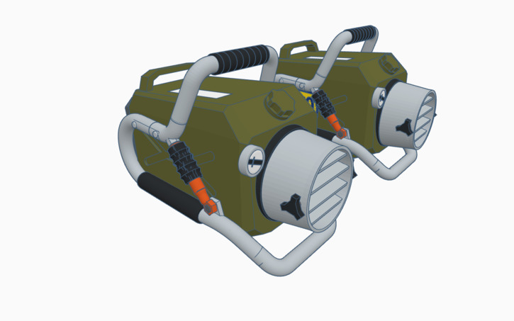 3D design Splatoon Explosher - Tinkercad