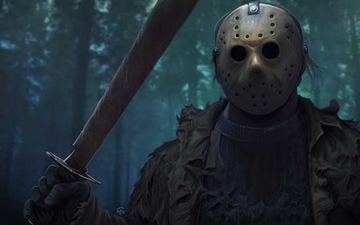 3D design Dark White Jason Voorhees Mask - Tinkercad