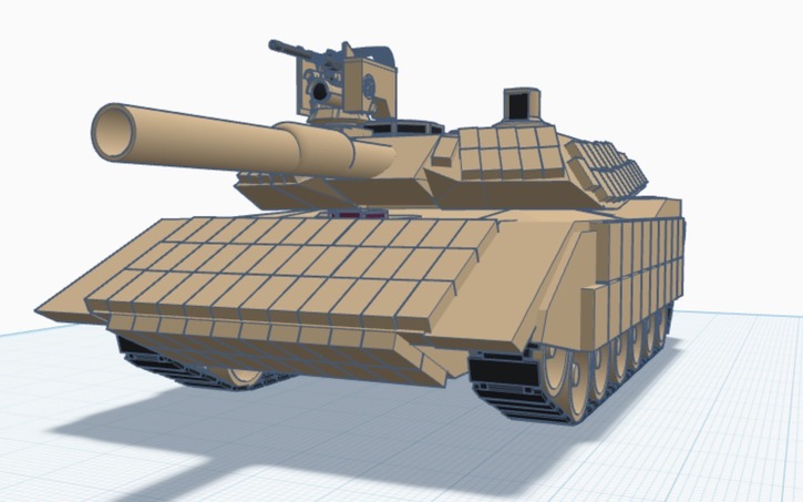 3D design Tank tank tank tank tank tank tank - Tinkercad