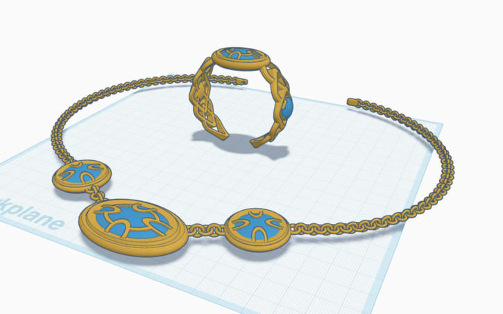 3d-design-necklace-and-bracelet-set-april-2025-tinkercad