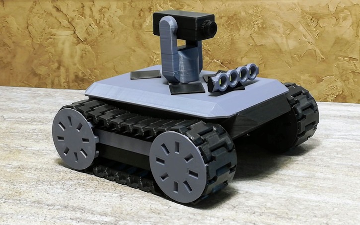 3D design Cybertank - Tinkercad