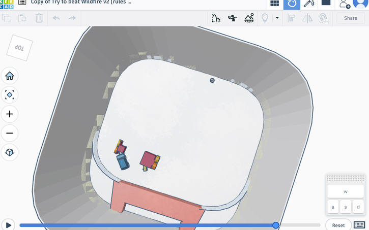 3D design I beat wildfire!!! - Tinkercad