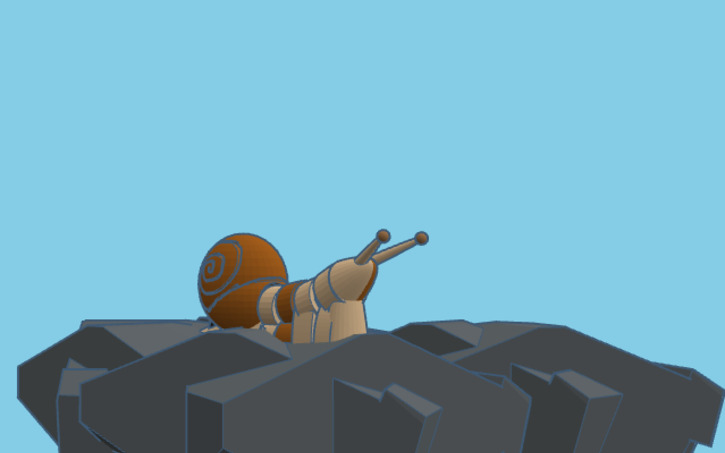 3D design Living Snail (Sim lab) - Tinkercad