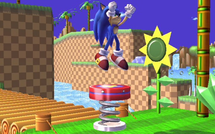 Springpad Sonic 3D design Sonic Spring - Tinkercad
