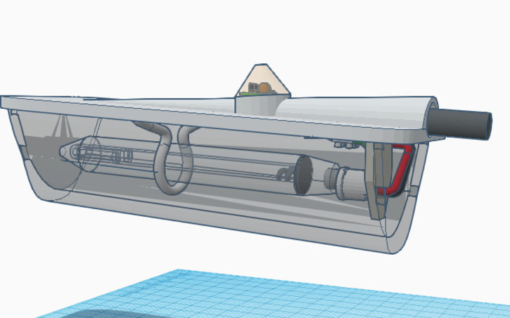 3D design ELECO GR100 Street Light - Tinkercad
