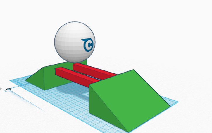Sphero Ramp 3D design sphero ramp - Tinkercad