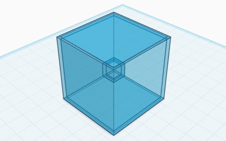 3D design Attempting to visualize a Tessaract - Tinkercad