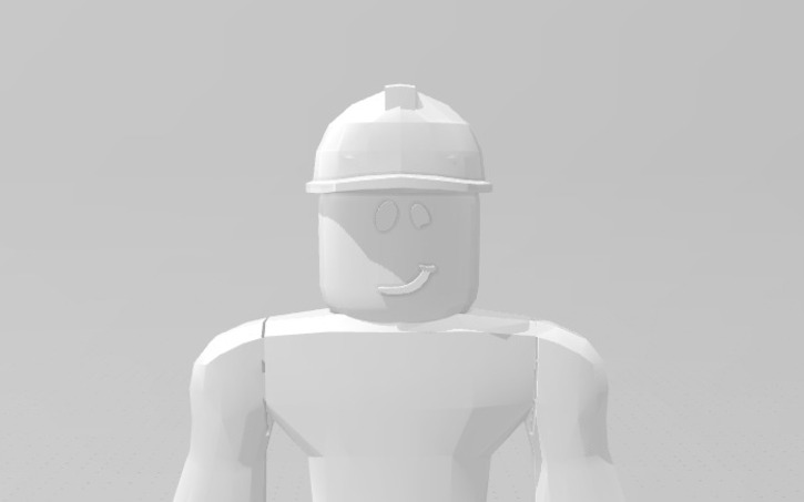 3D design Roblox builderman - Tinkercad