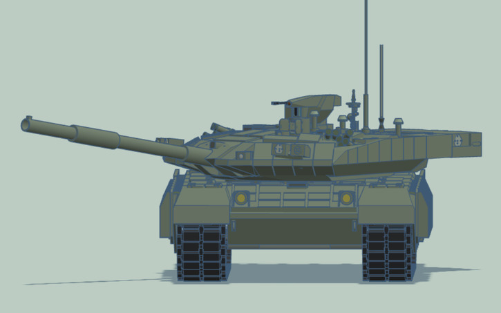3D design T-90M [KL] Proryv-4 Russian / Lilliputian Main Battle Tank 🇷🇺 ...
