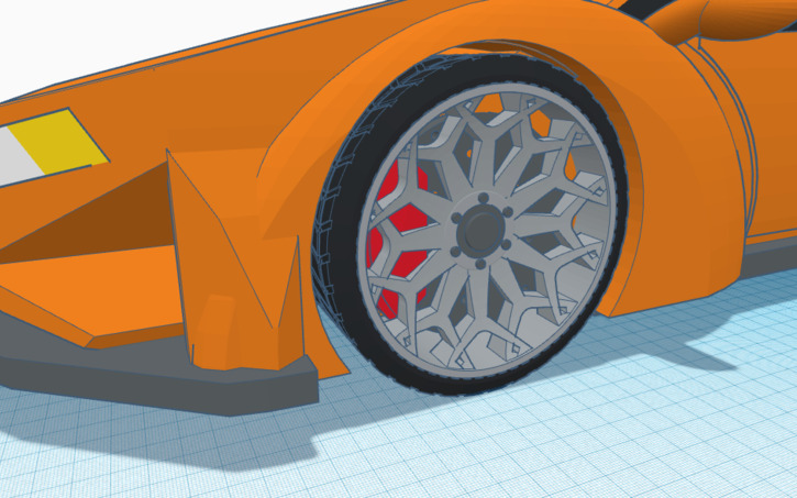 3D design AVALON Python K11 - Tinkercad