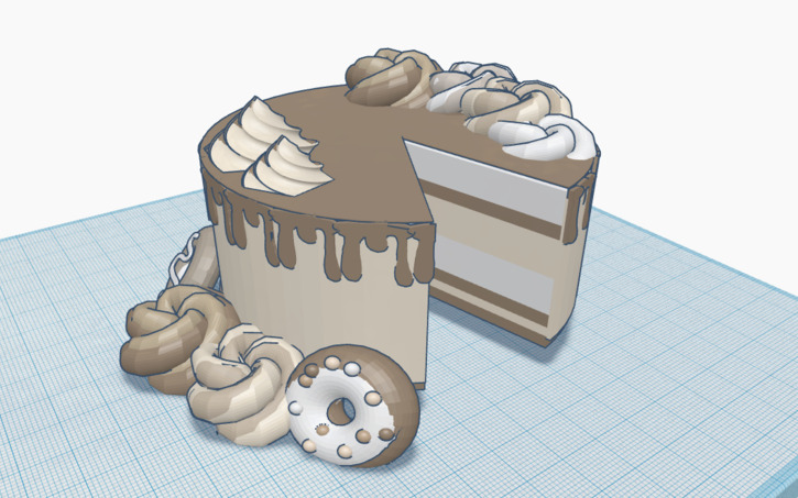 3D design ˚₊۶ৎ˙⋆ cake