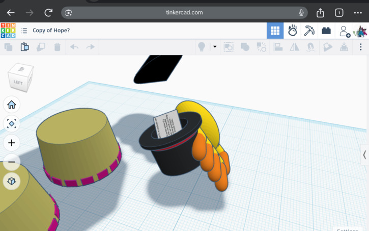3D design Copy of Hope? - Tinkercad