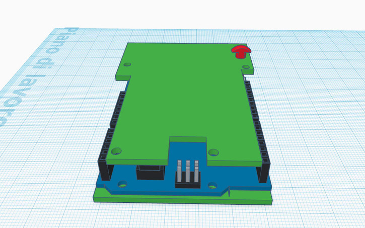 3D design case arduino 1 - Tinkercad