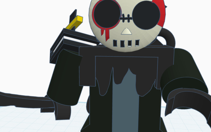 Slasher Render 3D design slasher(Forsaken) - Tinkercad