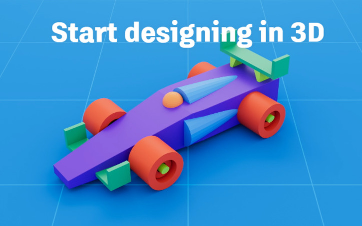 3D design Basic Formula Car sim lab - Tinkercad