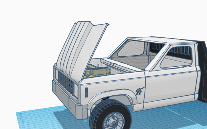 3D design Bronco SS Turbo Diesel - Tinkercad
