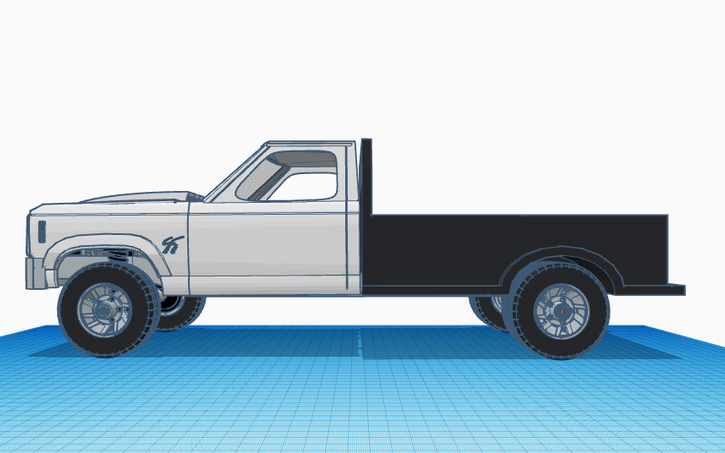 3D design Bronco SS Turbo Diesel - Tinkercad