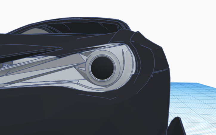 Toyota GT86 - Tinkercad
