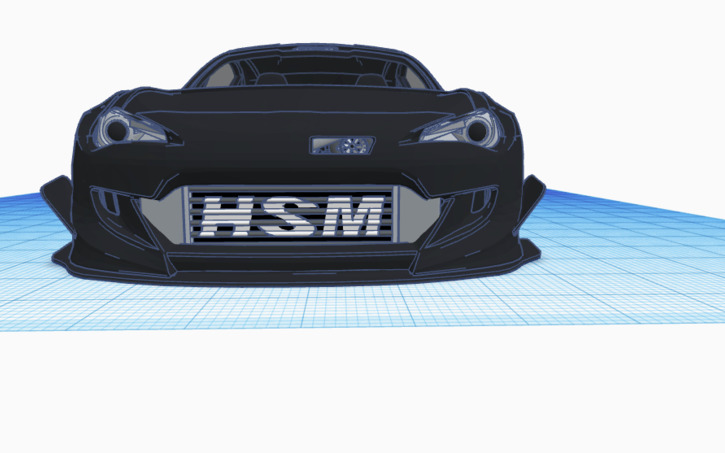 Toyota GT86 - Tinkercad