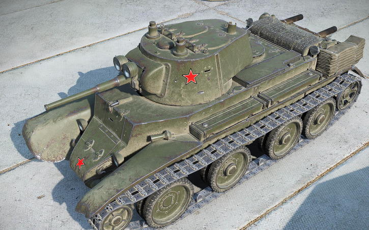 3D design Russian BT-7 Fast tank - Tinkercad