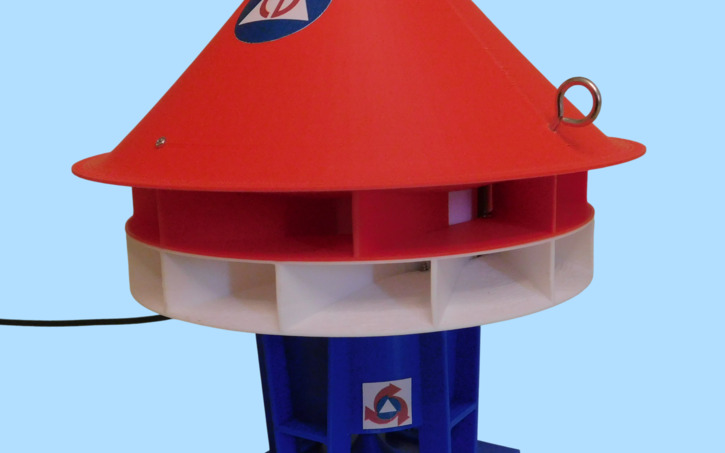 3D design Miniature 1:8 Scale A.C.A. Cyclone 125 Siren - Tinkercad
