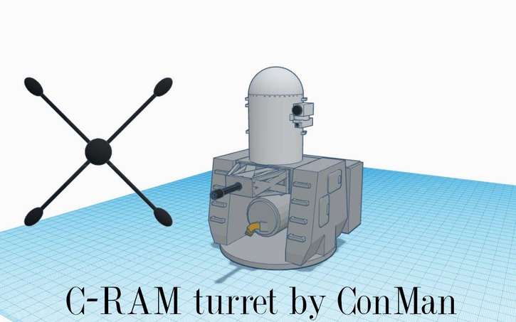3D design Centurion C-RAM turret by ConMan - Tinkercad