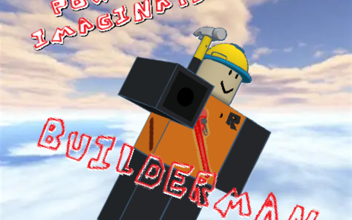 3D design builderman classic / blocktales - Tinkercad