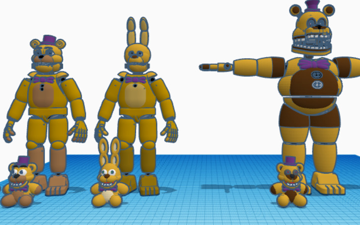 3D design project springlock - Tinkercad