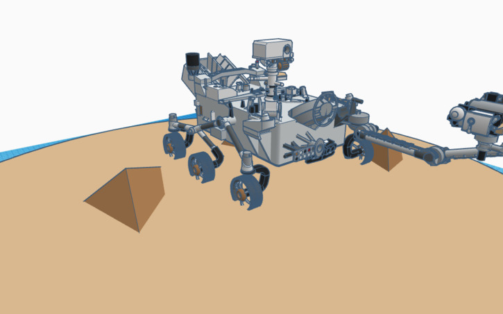 3D design a rover - Tinkercad
