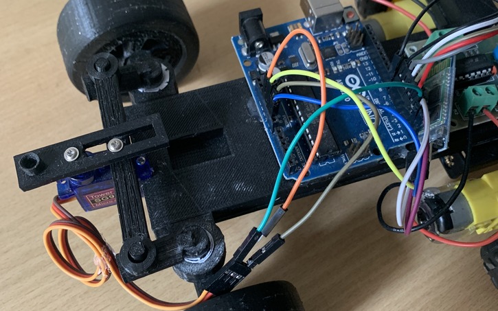 3D design Arduino Car Chassis Design - Tinkercad