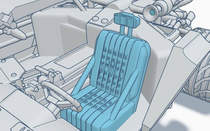 3D design THE BATMOBILE 2022 - Tinkercad