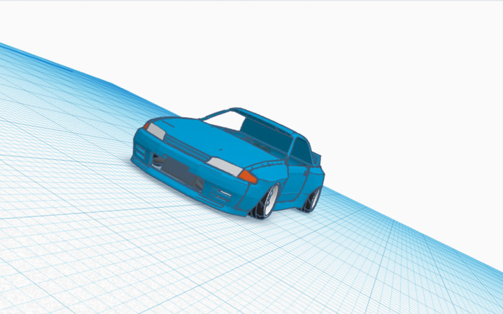 3D design 1993 Nissan Skyline R32 GT-R - Tinkercad