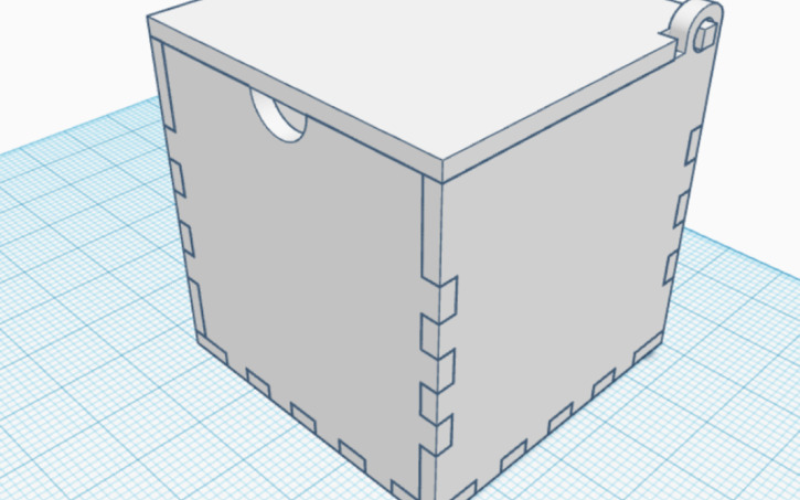 3D design Simple Box - Tinkercad