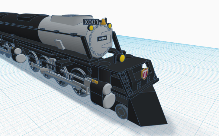 3D design Otaku Transport Version (GR-001) Star Train Big One - Tinkercad