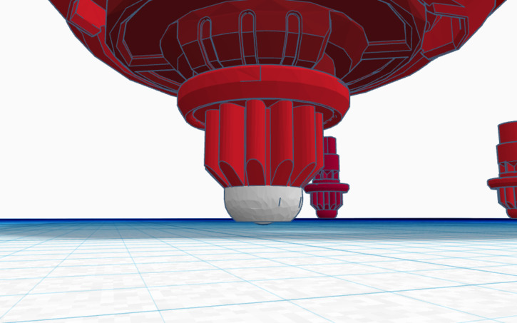Beyblade Unity Project 3D design Beyblade X-Unity Bit (with white tip) - Tinkercad