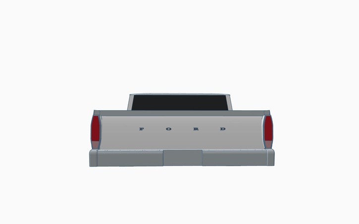 3D design 1968 Ford Ranchero - Tinkercad