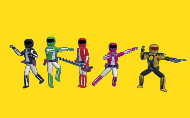 3D design My own Power Rangers - Tinkercad