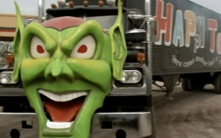 3D design Copy of maximum overdrive green goblin truck - Tinkercad